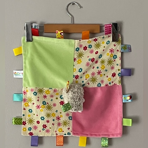 Taggies Hedgehog Lovey Baby Security Blanket - Picture 9 of 13